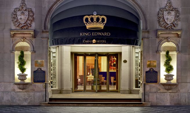 The Omni King Edward Hotel Exterior