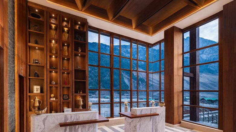 <b>Four Points by Sheraton Sonmarg Resort Lobby</b>. Images powered by <a href="https://www.leonardoworldwide.com/" title="Leonardo Worldwide" target="_blank">Leonardo</a>.
