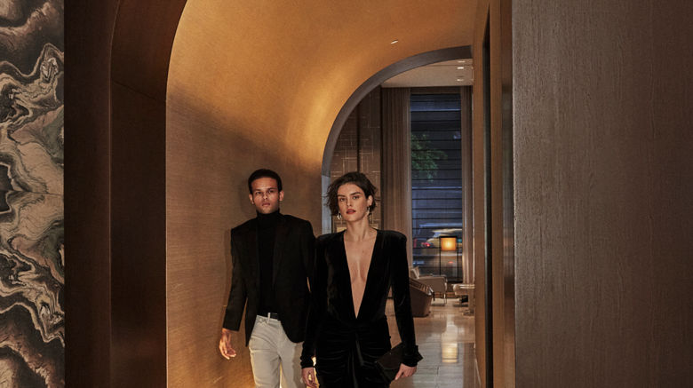 <b>Four Seasons New York Downtown Lobby</b>. Images powered by <a href=https://www.travelagewest.com/Hotels/New-York-NY/