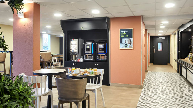 <b>B&B Hotel Paris Gonesse Parc des Expos Restaurant</b>. Images powered by <a href="https://www.leonardoworldwide.com/" title="Leonardo Worldwide" target="_blank">Leonardo</a>.