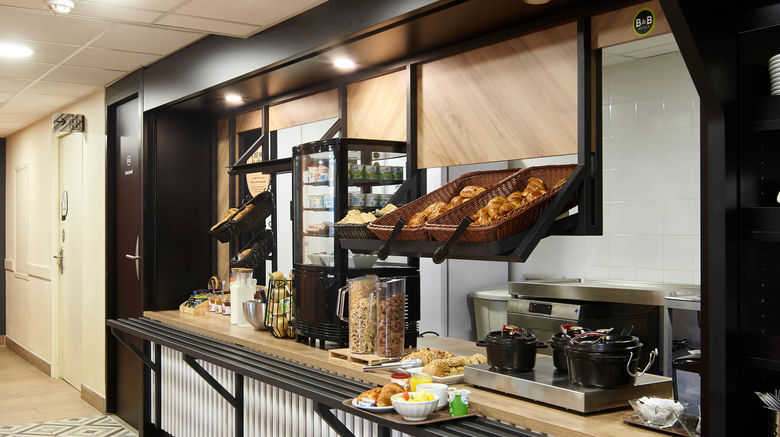 <b>B&B Hotel Paris Gonesse Parc des Expos Restaurant</b>. Images powered by <a href="https://www.leonardoworldwide.com/" title="Leonardo Worldwide" target="_blank">Leonardo</a>.