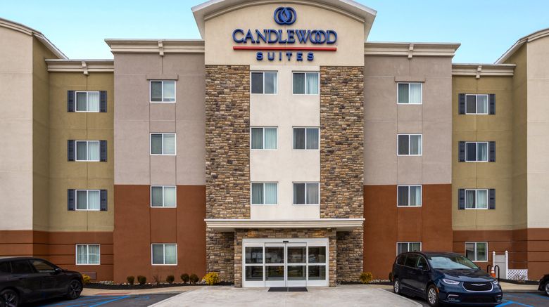 <b>Candlewood Suites Chester Airport Area Exterior</b>. Images powered by <a href="https://www.leonardoworldwide.com/" title="Leonardo Worldwide" target="_blank">Leonardo</a>.