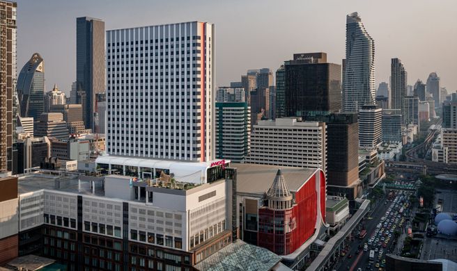Moxy Bangkok Ratchaprasong Exterior