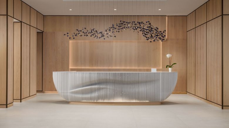 <b>AC Hotel St Johns Town Center Lobby</b>. Images powered by <a href="https://www.leonardoworldwide.com/" title="Leonardo Worldwide" target="_blank">Leonardo</a>.