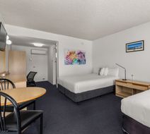 Zebra Motel Room