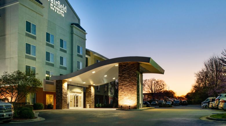 <b>Fairfield Inn & Suites Greensboro Exterior</b>. Images powered by <a href="https://www.leonardoworldwide.com/" title="Leonardo Worldwide" target="_blank">Leonardo</a>.