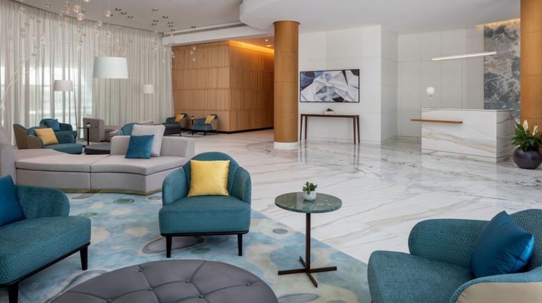 <b>Marriott Marquis Dubai Lobby</b>. Images powered by <a href="https://www.leonardoworldwide.com/" title="Leonardo Worldwide" target="_blank">Leonardo</a>.