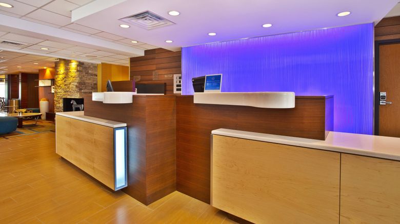 <b>Fairfield Inn & Suites Madison West Lobby</b>. Images powered by <a href="https://www.leonardoworldwide.com/" title="Leonardo Worldwide" target="_blank">Leonardo</a>.