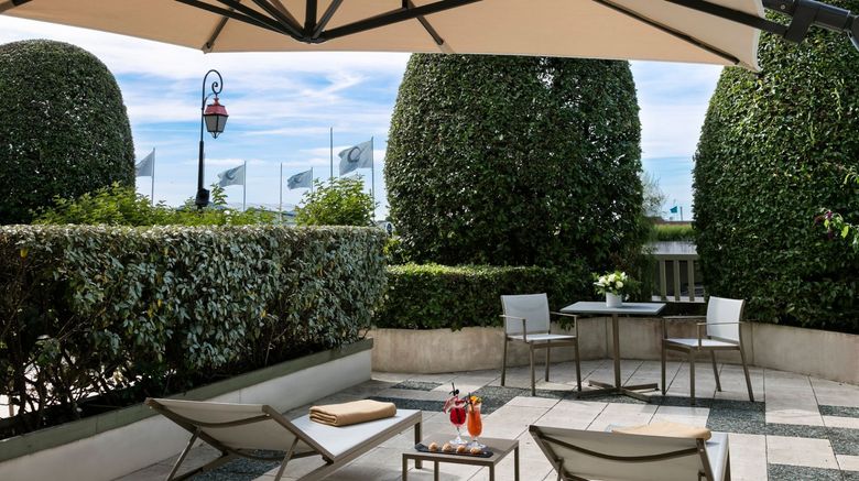 <b>Hotel Normandy Barriere Exterior</b>. Images powered by <a href="https://www.leonardoworldwide.com/" title="Leonardo Worldwide" target="_blank">Leonardo</a>.