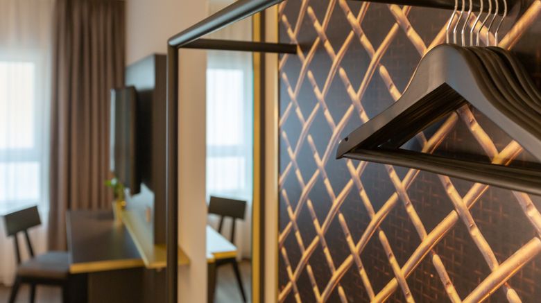 <b>Holiday Inn the niu Mesh Stuttgart Messe Room</b>. Images powered by <a href="https://www.leonardoworldwide.com/" title="Leonardo Worldwide" target="_blank">Leonardo</a>.