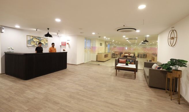 Ginger Ahmedabad RTO Circle Lobby