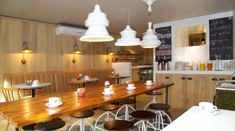 <b>Z Hotel Soho Restaurant</b>. Images powered by <a href="https://www.leonardoworldwide.com/" title="Leonardo Worldwide" target="_blank">Leonardo</a>.