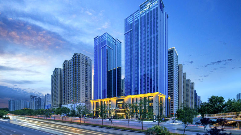 <b>Crowne Plaza Weiyang Exterior</b>. Images powered by <a href="https://www.leonardoworldwide.com/" title="Leonardo Worldwide" target="_blank">Leonardo</a>.