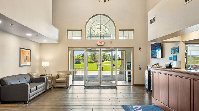 <b>Boarders Inn & Suites by Cobblestone Lobby</b>. Images powered by <a href="https://www.leonardoworldwide.com/" title="Leonardo Worldwide" target="_blank">Leonardo</a>.