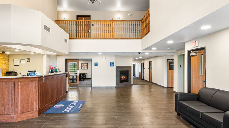 <b>Boarders Inn & Suites by Cobblestone Lobby</b>. Images powered by <a href="https://www.leonardoworldwide.com/" title="Leonardo Worldwide" target="_blank">Leonardo</a>.