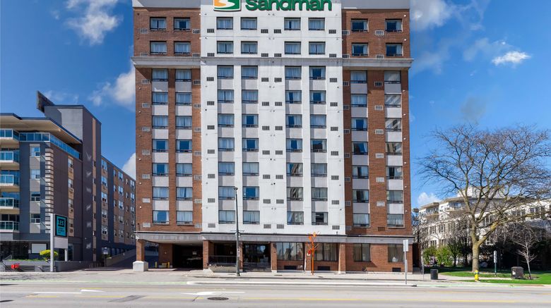 <b>Sandman Hotel & Suites London Downtown Exterior</b>. Images powered by <a href="https://www.leonardoworldwide.com/" title="Leonardo Worldwide" target="_blank">Leonardo</a>.