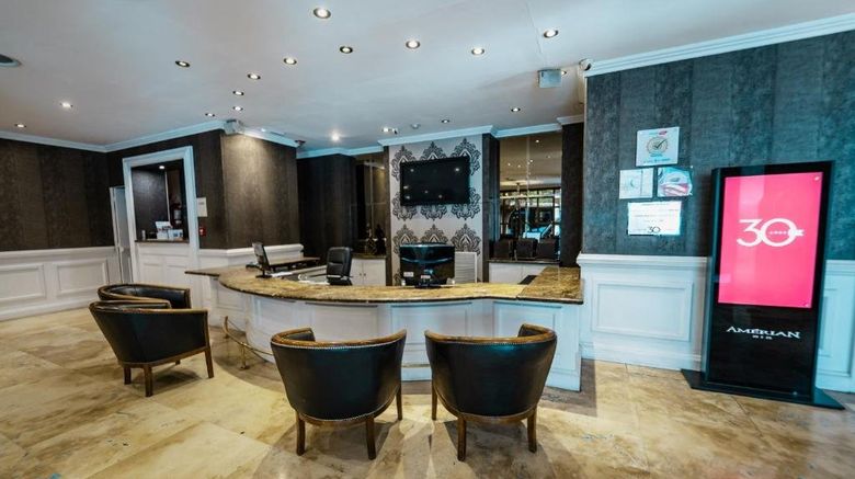 <b>Amerian Cordoba Park Hotel Lobby</b>. Images powered by <a href="https://www.leonardoworldwide.com/" title="Leonardo Worldwide" target="_blank">Leonardo</a>.