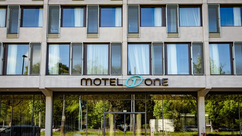 <b>Motel One Karlsruhe Exterior</b>. Images powered by <a href="https://www.leonardoworldwide.com/" title="Leonardo Worldwide" target="_blank">Leonardo</a>.