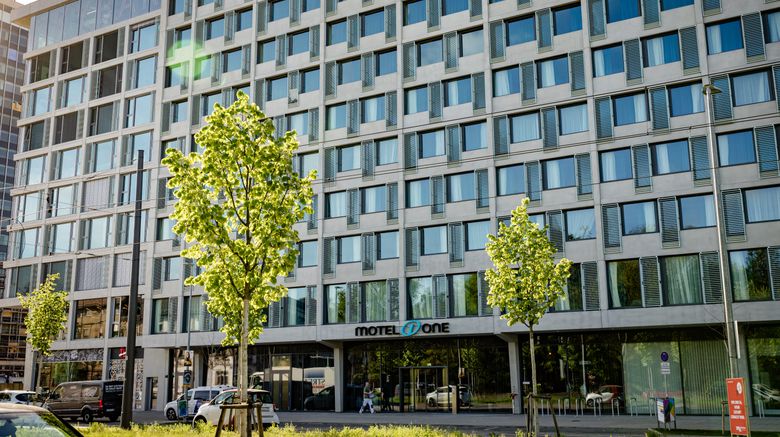 <b>Motel One Karlsruhe Exterior</b>. Images powered by <a href="https://www.leonardoworldwide.com/" title="Leonardo Worldwide" target="_blank">Leonardo</a>.