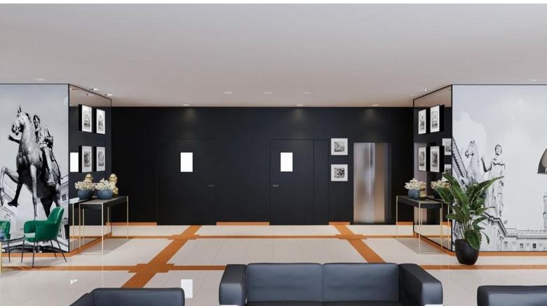 <b>Marc Aurelio Hotel Lobby</b>. Images powered by <a href="https://www.leonardoworldwide.com/" title="Leonardo Worldwide" target="_blank">Leonardo</a>.
