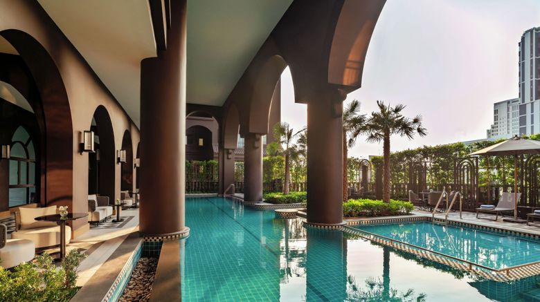 <b>Marriott Executive Apartments Bangkok Pool</b>. Images powered by <a href="https://www.leonardoworldwide.com/" title="Leonardo Worldwide" target="_blank">Leonardo</a>.