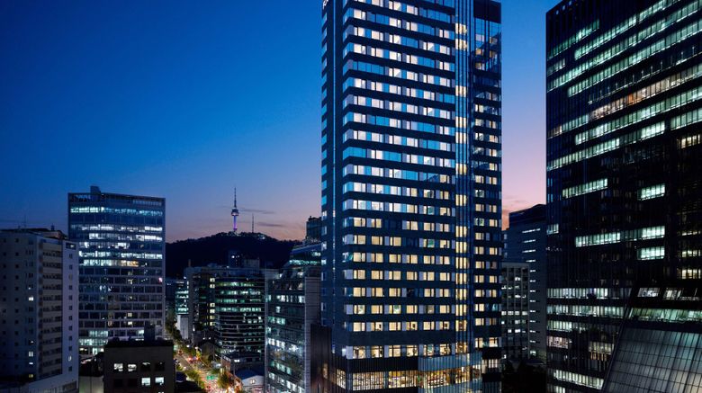 <b>Four Points by Sheraton Seoul Myeongdong Exterior</b>. Images powered by <a href="https://www.leonardoworldwide.com/" title="Leonardo Worldwide" target="_blank">Leonardo</a>.