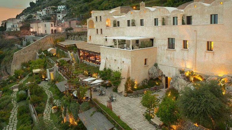 <b>Monastero Santa Rosa Hotel & Spa Exterior</b>. Images powered by <a href=https://www.travelagewest.com/Hotels/Conca-Dei-Marini-Italy/