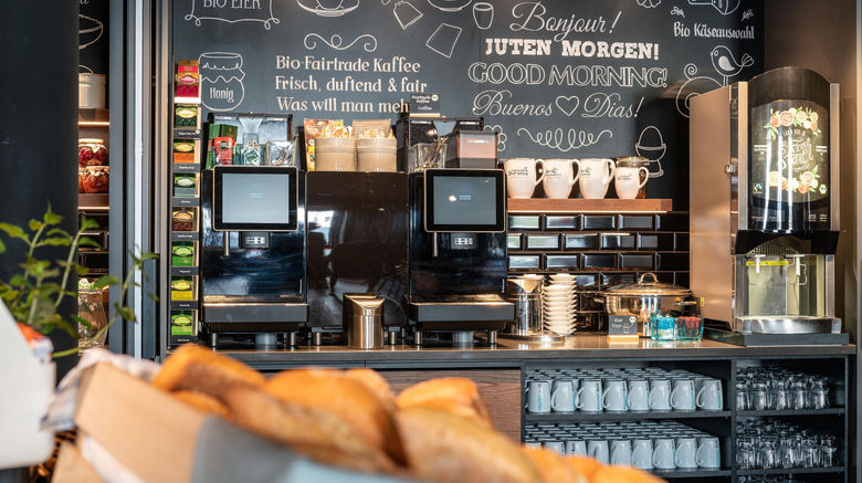<b>Motel One Berlin-Mitte Restaurant</b>. Images powered by <a href="https://www.leonardoworldwide.com/" title="Leonardo Worldwide" target="_blank">Leonardo</a>.