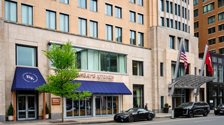 <b>Mandarin Oriental, Boston Exterior</b>. Images powered by <a href="https://www.leonardoworldwide.com/" title="Leonardo Worldwide" target="_blank">Leonardo</a>.