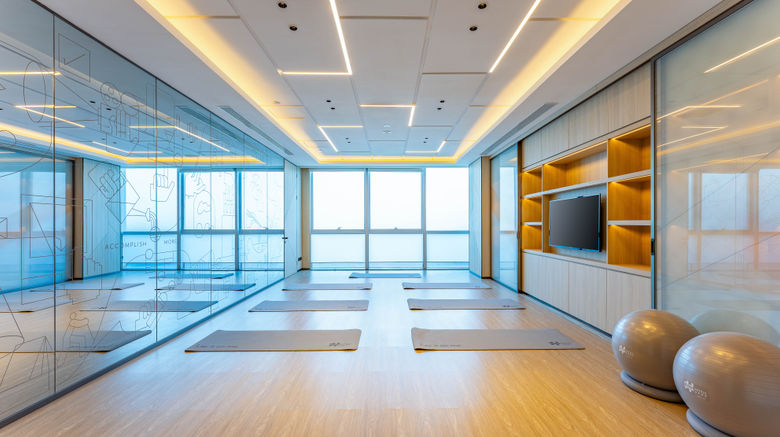 <b>Even Qingdao Laoshan Health Club</b>. Images powered by <a href="https://www.leonardoworldwide.com/" title="Leonardo Worldwide" target="_blank">Leonardo</a>.