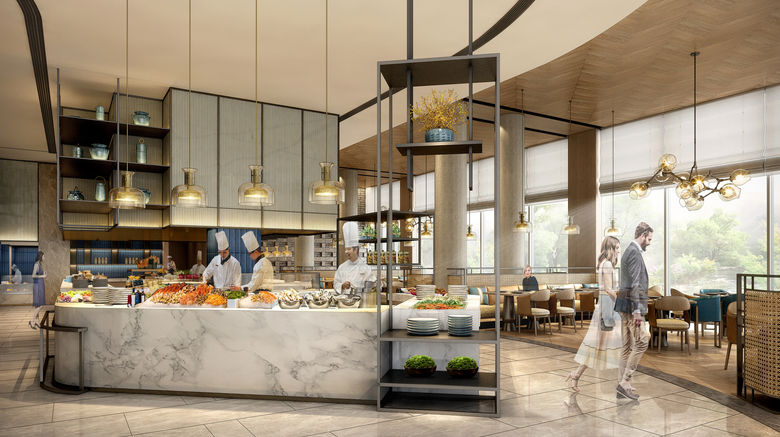 <b>HUALUXE Beihai Silver Beach Resort Restaurant</b>. Images powered by <a href="https://www.leonardoworldwide.com/" title="Leonardo Worldwide" target="_blank">Leonardo</a>.