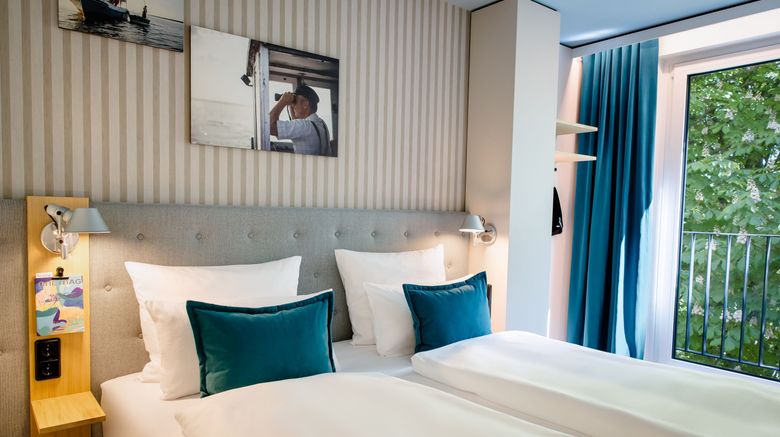 <b>Motel One Rostock Room</b>. Images powered by <a href=https://www.travelagewest.com/Hotels/Rostock-Germany/