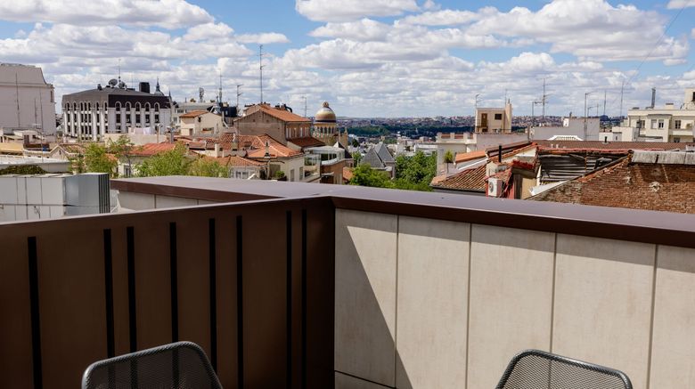 <b>Motel One Madrid Plaza de Espana Exterior</b>. Images powered by <a href="https://www.leonardoworldwide.com/" title="Leonardo Worldwide" target="_blank">Leonardo</a>.