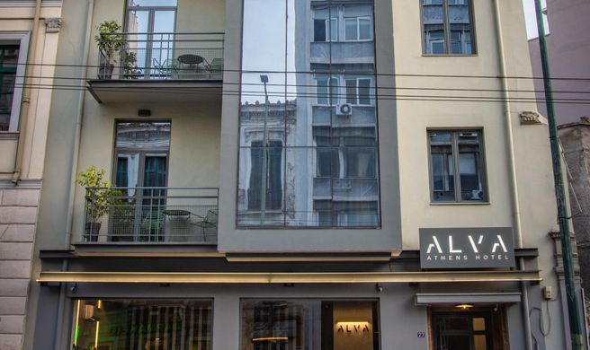 Alva Athens Hotel Exterior