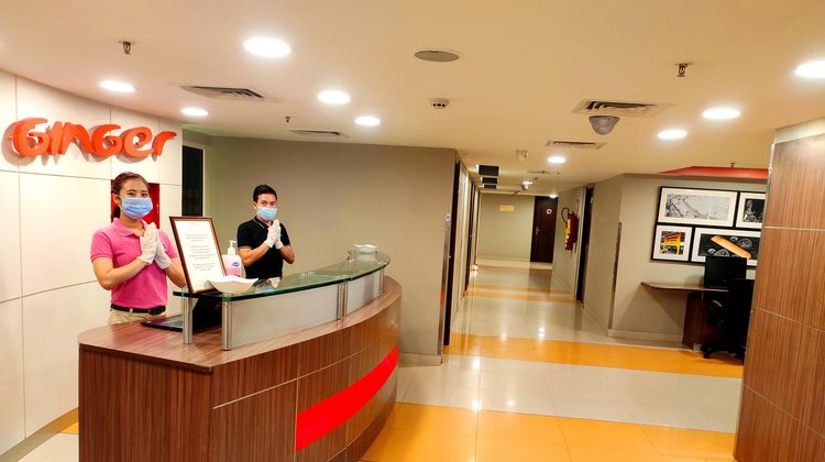 Ginger Chennai IITM Tharamani Lobby