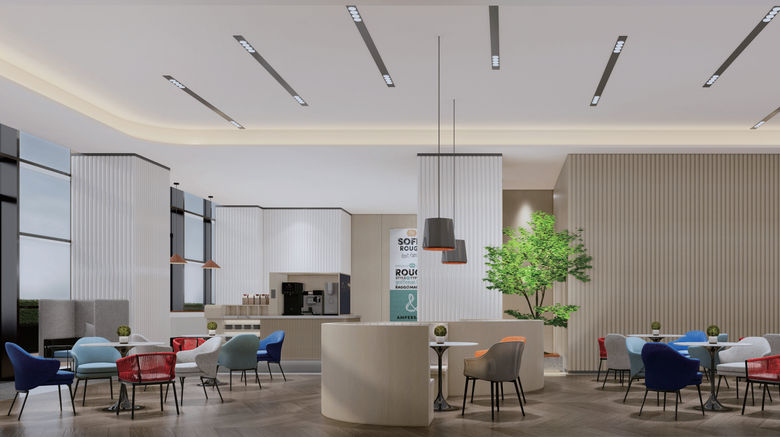 <b>Holiday Inn Express Suzhou East Taihu Restaurant</b>. Images powered by <a href="https://www.leonardoworldwide.com/" title="Leonardo Worldwide" target="_blank">Leonardo</a>.