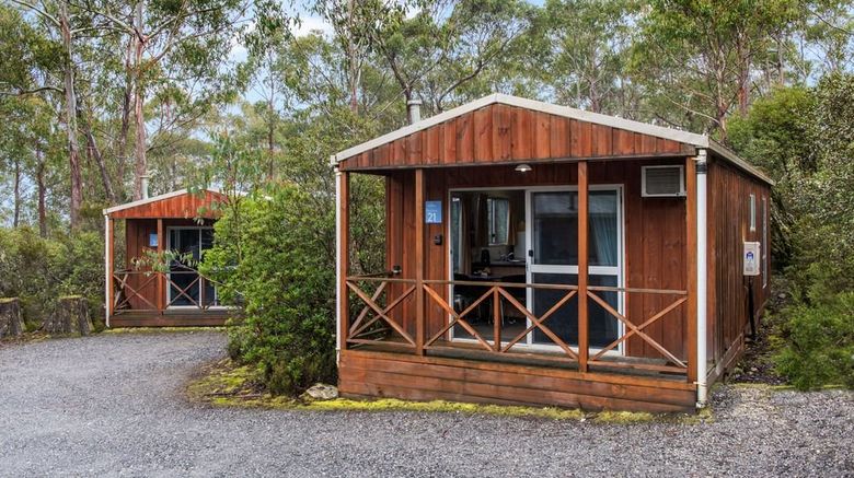 <b>Discovery Parks Cradle Mountain Exterior</b>. Images powered by <a href="https://www.leonardoworldwide.com/" title="Leonardo Worldwide" target="_blank">Leonardo</a>.