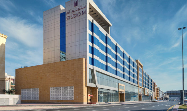 Studio M Arabian Plaza Exterior
