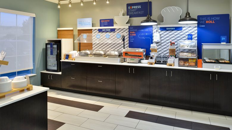 <b>Holiday Inn Express Restaurant</b>. Images powered by <a href="https://www.leonardoworldwide.com/" title="Leonardo Worldwide" target="_blank">Leonardo</a>.