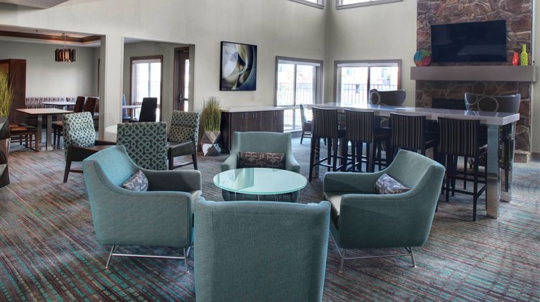 <b>Residence Inn Cleveland Independence Lobby</b>. Images powered by <a href="https://www.leonardoworldwide.com/" title="Leonardo Worldwide" target="_blank">Leonardo</a>.