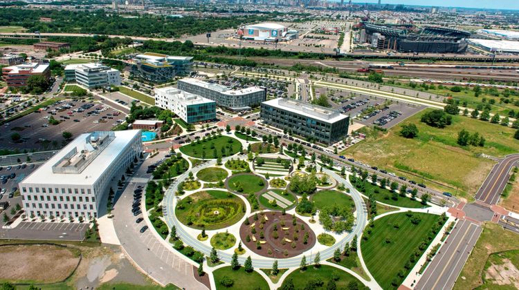 Courtyard South at The Navy Yard Exterior