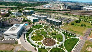 Courtyard South at The Navy Yard