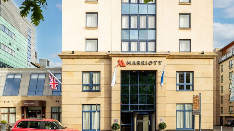 <b>Edinburgh Marriott Holyrood Hotel Exterior</b>. Images powered by <a href="https://www.leonardoworldwide.com/" title="Leonardo Worldwide" target="_blank">Leonardo</a>.