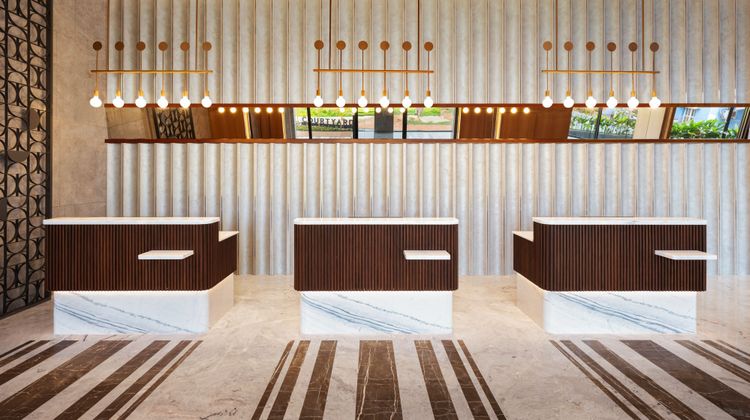 Courtyard Goa Colva Marriott Lobby