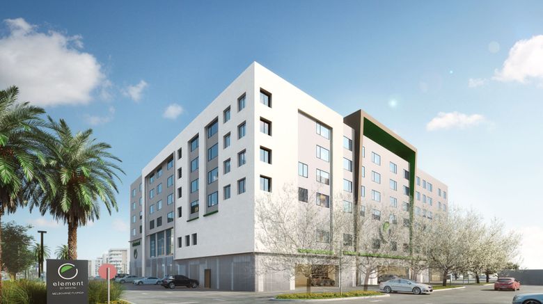 <b>Element Melbourne Oceanfront Exterior</b>. Images powered by <a href="https://www.leonardoworldwide.com/" title="Leonardo Worldwide" target="_blank">Leonardo</a>.