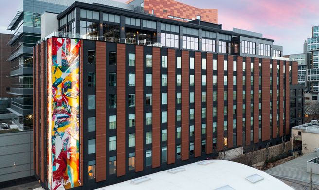 Moxy Madison Downtown Exterior