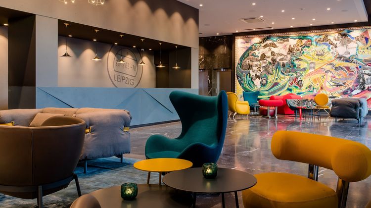 Motel One Leipzig Post Lobby