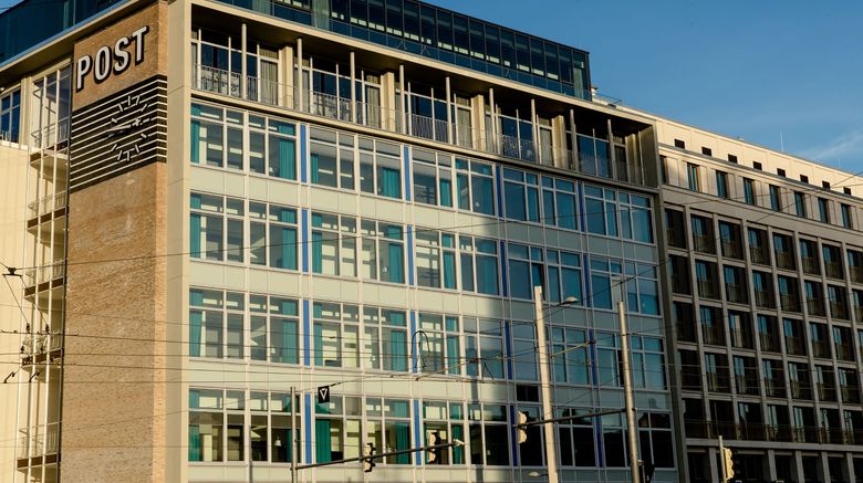 Motel One Leipzig Post Exterior. Images powered by <a href="https://www.leonardoworldwide.com" target="_blank" rel="noopener">Leonardo</a>.