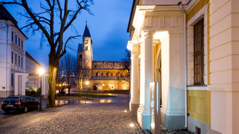 <b>Motel One Magdeburg Exterior</b>. Images powered by <a href="https://www.leonardoworldwide.com/" title="Leonardo Worldwide" target="_blank">Leonardo</a>.