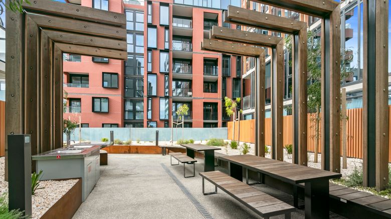 <b>Melbourne City Apartment Hotel Exterior</b>. Images powered by <a href="https://www.leonardoworldwide.com/" title="Leonardo Worldwide" target="_blank">Leonardo</a>.